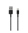 Sinox Lightning kabel. 1m. Sort
