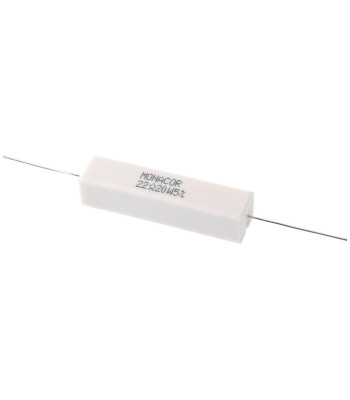 Modstand 22 Ohm/20W - LSR-220/20 MONACOR