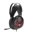 Marvo gaming headset m/mic. Sort/rød MA-HG9049