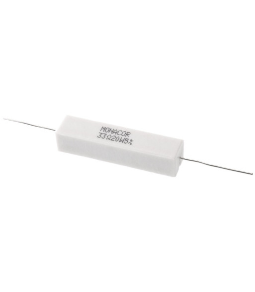 Modstand 33 Ohm/20W - LSR-330/20 MONACOR Modstand 33 Ohm/20W - LSR-330/20 MONACOR