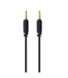Sinox PRO 3,5mm mini jack kabel. 1m. Sort