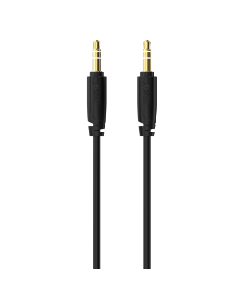 Sinox PRO 3,5mm mini jack kabel. 2m. Sort Sinox PRO 3,5mm mini jack kabel. 2m. Sort