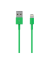 Sinox Lightning kabel. 1m. Grøn
