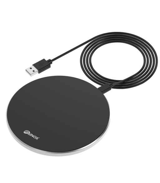 Sinox PRO trådløs 10W opladerplade. 1m. Sort Sinox PRO trådløs 10W opladerplade. 1m. Sort