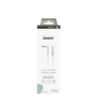 Sinox PRO mini jack kabel med vinkelstik. 1,5m. Hvid