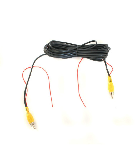 Av Kabel 6m RCA Han-Han Med Strømføring Av Kabel 6m RCA Han-Han Med Strømføring