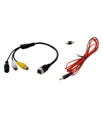 4-polet MS han til RCA & DC-12V
