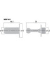 Snap fastner (8 stk) - MBF-85 MONACOR