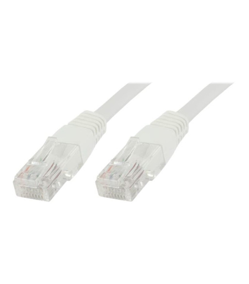 MicroConnect CAT 6 Ikke afskærmet parsnoet (UTP) 5m Netværkskabel Hvid MicroConnect CAT 6 Ikke afskærmet parsnoet (UTP) 5m Netværkskabel Hvid