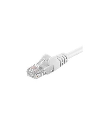Goobay CAT 6 U/UTP CCA 1m White