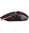 Marvo M112 Gaming Mus med 7 farver lys. Sort - Gaming mus