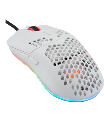 Fourze GM800 Gaming Mouse RGB Pearl White - Gaming mus