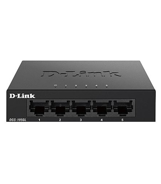 D-LINK 5-Port Gigabit Ethernet Metal Housing Unmanaged Switc D-LINK 5-Port Gigabit Ethernet Metal Housing Unmanaged Switc