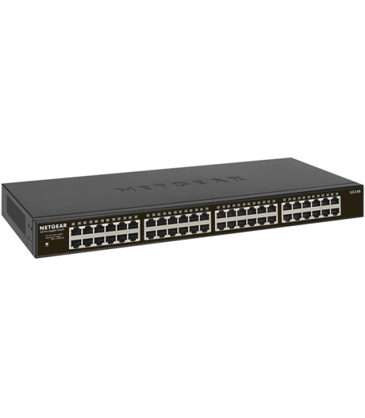 Netgear 48PT GIGE UNMANAGED RACKMOUNT SWCH Netgear 48PT GIGE UNMANAGED RACKMOUNT SWCH