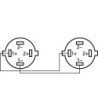 Speakon højtt.kabel 5m - MSC-105/SW Monacor