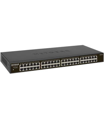 Netgear 48PT GIGE UNMANAGED RACKMOUNT SWCH