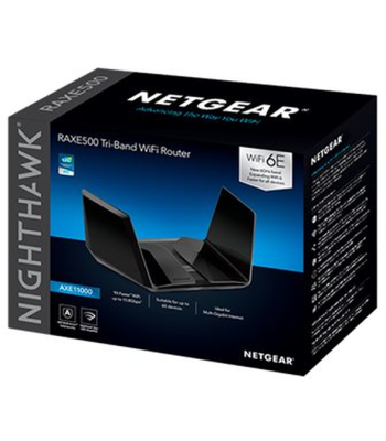 Netgear RAXE500 5PT AXE11000 WIFI 6E TRI-BAND