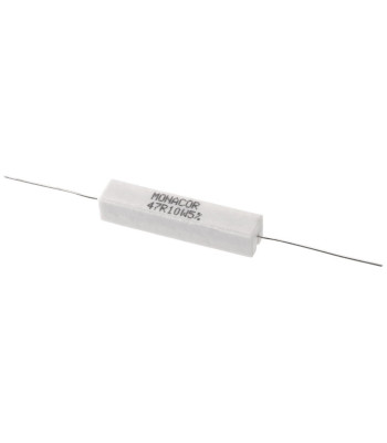 Modstand 47 Ohm/10W - LSR-470/10 MONACOR