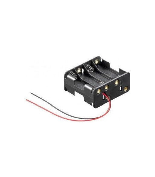 GOOBAY - Batteriholder til 8xAA bat. (m. ledning)
