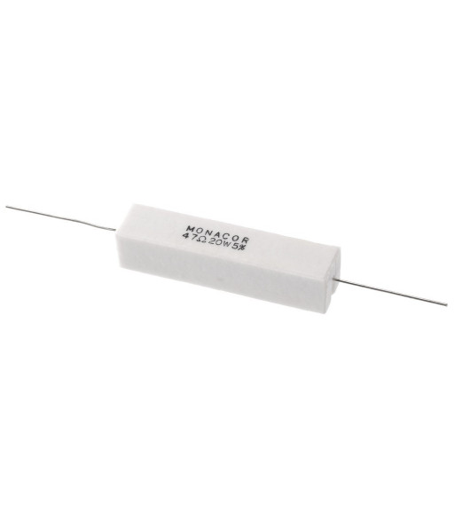Modstand 47 Ohm/20W - LSR-470/20 MONACOR