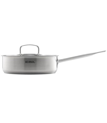 Heirol Cerasafe Pro Sauté pande 3L Ø24 med låg - Pander