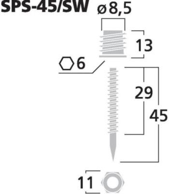 Spikes - SPS-45/SW MONACOR