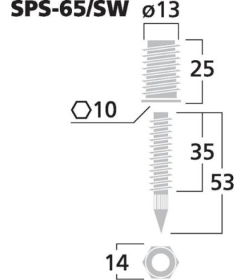 Spikes - SPS-65/SW MONACOR