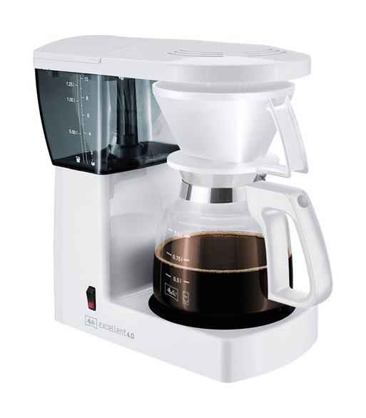 Melitta Excellent 4.0 hvid - Kaffemaskine