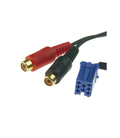 AUX-In Adaptor Becker-Blaupunkt Mini ISO AUX-In Adaptor Becker-Blaupunkt Mini ISO