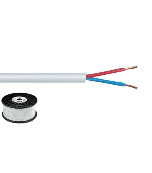 Højttalerkabel 2x1.5 mm2 100m - SPC-515/WS MONACOR Højttalerkabel 2x1.5 mm2 100m - SPC-515/WS MONACOR