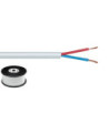 Højttalerkabel 2x1.5 mm2 100m - SPC-515/WS MONACOR