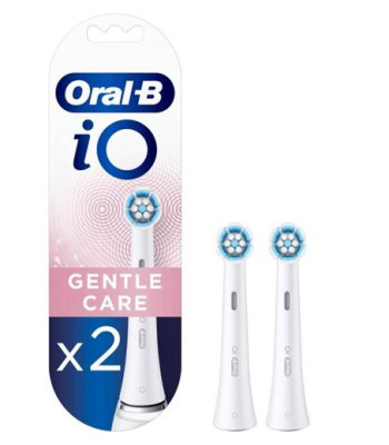 Oral-B iO Gentle Care 2 stk - Tandbørstehoveder