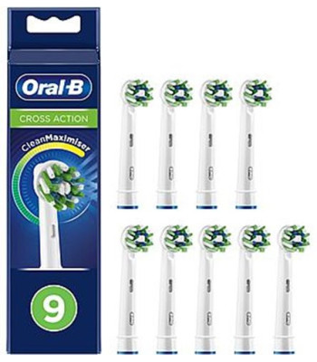 Oral-B Cross Action 9-pack - Løse børster