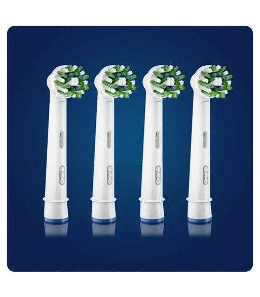 Oral-B CrossAction 4-pack - Løse børster Oral-B CrossAction 4-pack - Løse børster