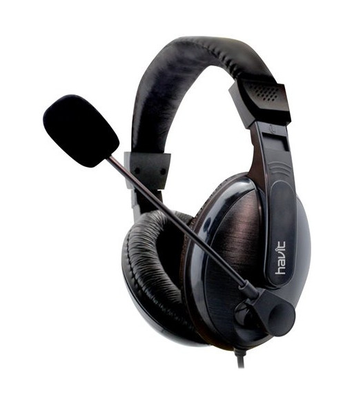 Havit Basicline Headphones with mic Black/Grey - Headset