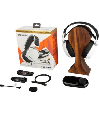 STEELSERIES Arctis Pro + GameDAC White - Headset