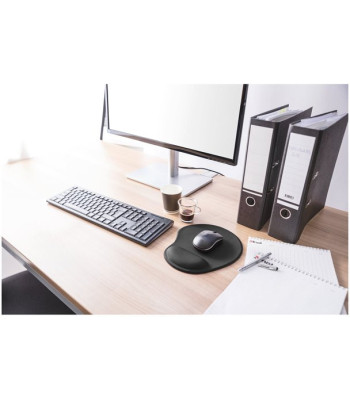 TRUST BIGFOOT MOUSEPAD BLACK - Musemåtte