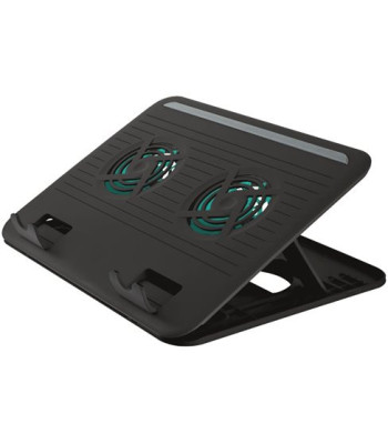 TRUST CYCLONE COOLING STAND - Blæser til bærbar PC