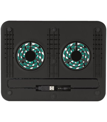 TRUST CYCLONE COOLING STAND - Blæser til bærbar PC