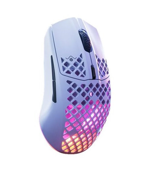 SteelSeries Aerox 3 Wireless (2022) Snow - Trådløs mus SteelSeries Aerox 3 Wireless (2022) Snow - Trådløs mus