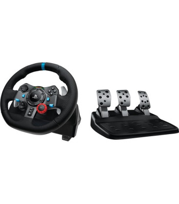 Logitech G29 Driving Force Sort - Rat og pedaler