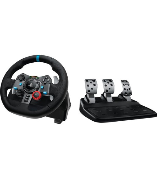 Logitech G29 Driving Force Sort - Rat og pedaler