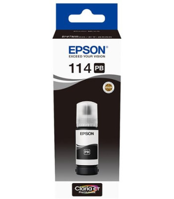Epson EcoTank 114 Photo Black - Epson Claria ET Premium-blæk
