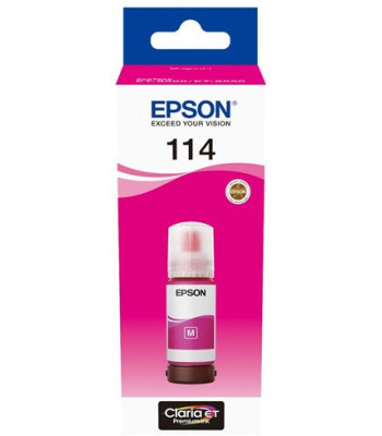 Epson EcoTank 114 Magenta - Epson Claria ET Premium-blæk