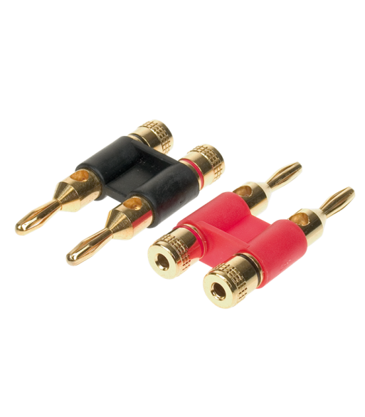 BANANSTIK DOBB. 2 STK. KABEL MAX. 10 MM2