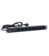 Lanview 19'' rack mount power strip 2m