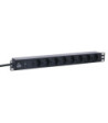 Lanview 19'' rack mount power strip 2m