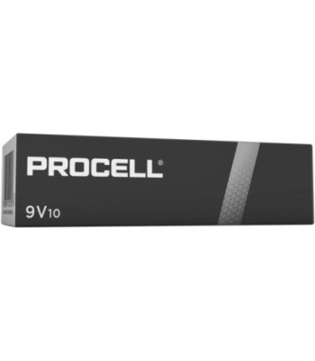 Duracell - ProCell alkaline E-blok batteri - 9V / 673mAh (10 stk.)
