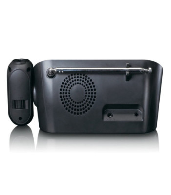 LENCO CR-615BK CLOCKRADIO MED DAB+ OG PROJEKTION