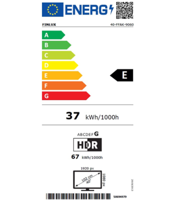FINLUX 40FFAK9060 - LED ANDROID TV